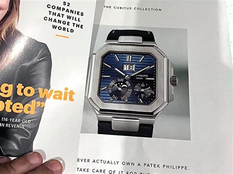 patek philippe 500.000|How the Patek Philippe Cubitus Polarized the Watch World.